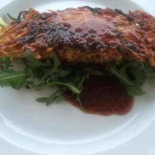 Salmon Fillet with Rosti Crust